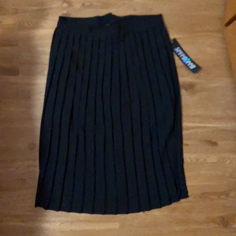 Brand new long black skirt